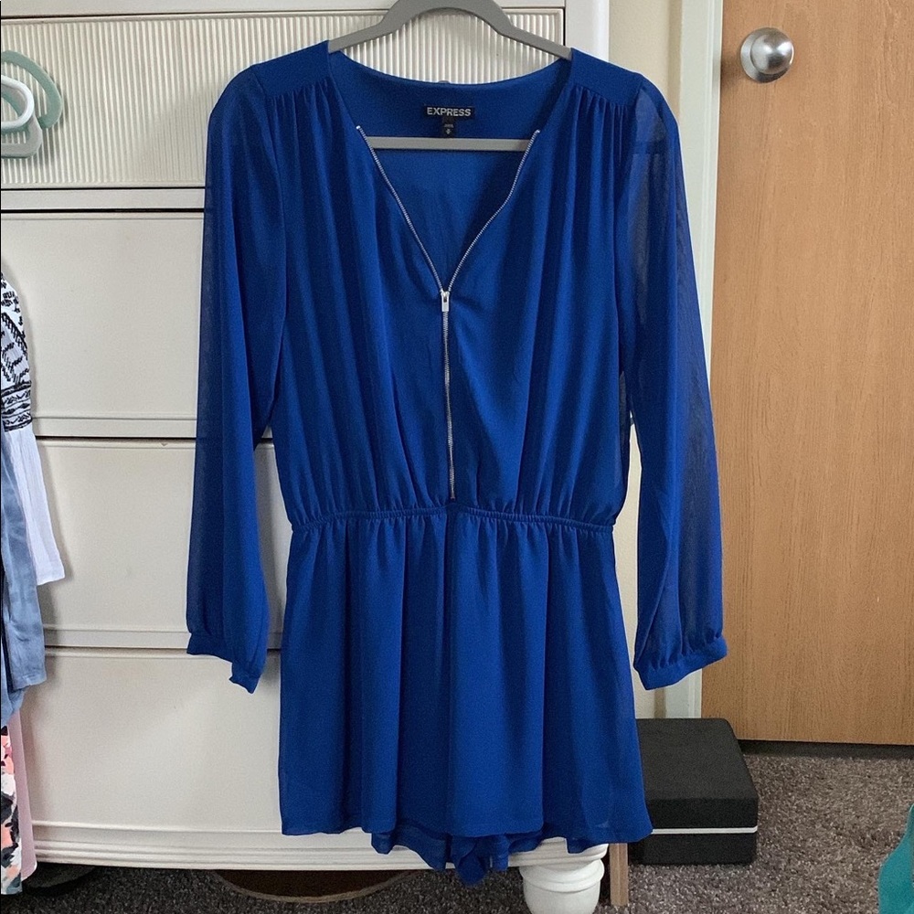 Express, Royal blue romper